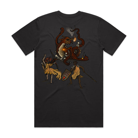 Love over Lust - Coal Tee